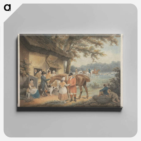 アートパネル-Fox Hunting
 - イェール大学アートギャラリー Canvas.
