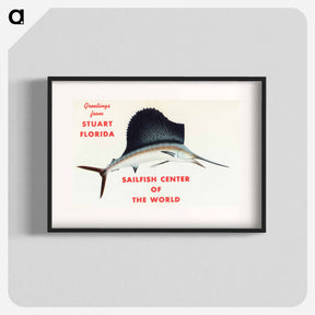 アートポスター-Greetings from Stuart, Florida
 - ボストン公共図書館 Poster.