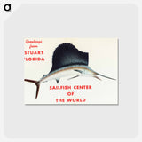 アートポストカード-Greetings from Stuart, Florida
 - ボストン公共図書館 Postcard.