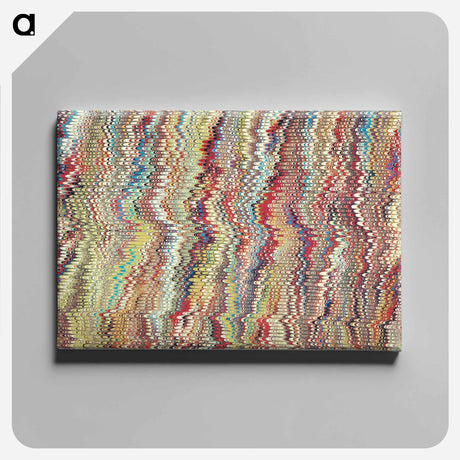 アートパネル-Glitch Pattern Remix
 - 大英図書館 Canvas.