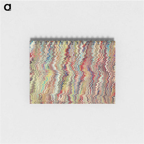 アートメモ帳-Glitch Pattern Remix
 - 大英図書館 Memo.