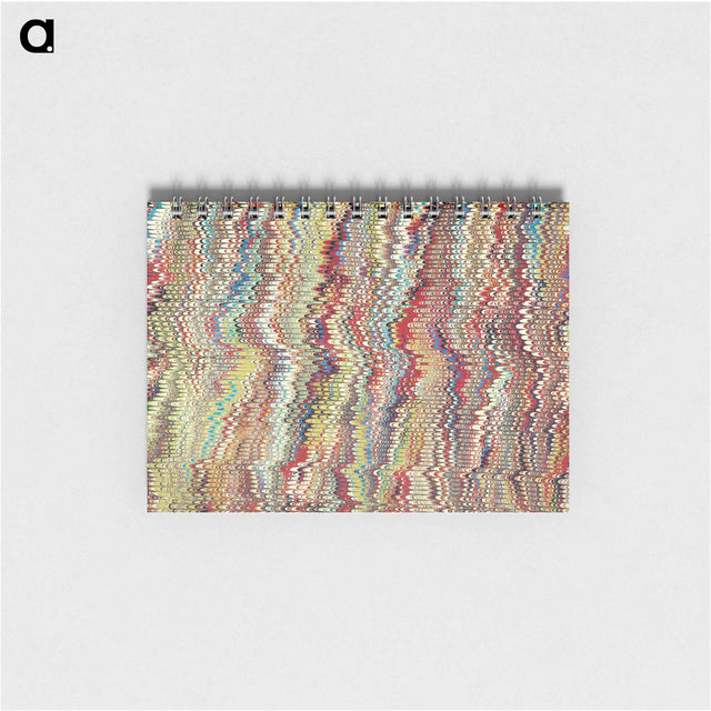 アートメモ帳-Glitch Pattern Remix
 - 大英図書館 Memo.