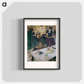 アートポスター-Monsieur Boileau at the Café
 - クリーブランド美術館 Poster.