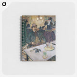 アートメモ帳-Monsieur Boileau at the Café
 - クリーブランド美術館 Memo.