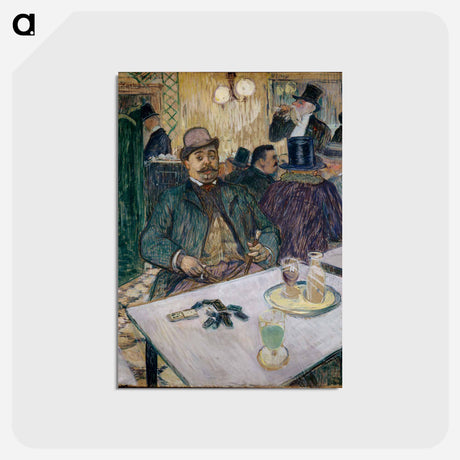 アートポストカード-Monsieur Boileau at the Café
 - クリーブランド美術館 Postcard.