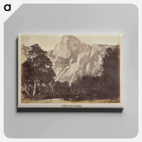 アートパネル-Yo-Sem-i-te Valley, California
 - エドワード マイブリッジ Canvas.