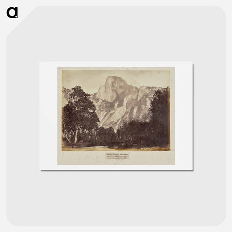 アートポストカード-Yo-Sem-i-te Valley, California
 - エドワード マイブリッジ Postcard.