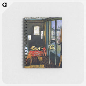 アートメモ帳-Studio, Quay of Saint-Michel - アンリ マティス Memo.