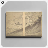 Katsushika Hokusai's One Hundred Views of Mount Fuji - 葛飾 北斎 Canvas.