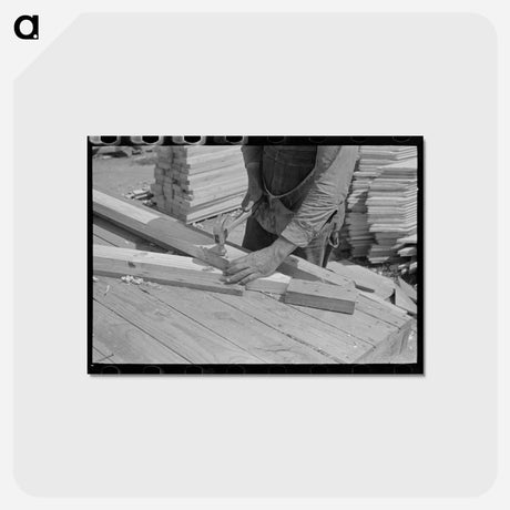 アートポストカード-Food Storage Plant Jig
 - ラッセル リー Postcard.