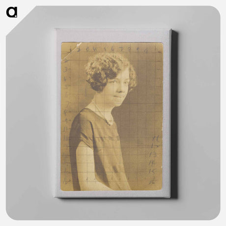 アートパネル-Gridded Woman
 - セントルイス美術館 Canvas.