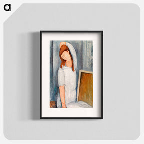 アートポスター-Jeanne Hebuterne
 - バーンズ・コレクション Poster.