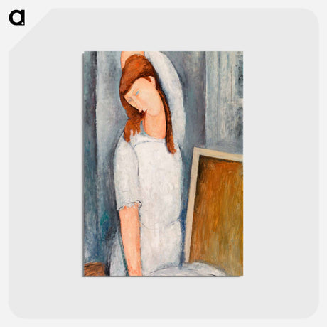 アートポストカード-Jeanne Hebuterne
 - バーンズ・コレクション Postcard.