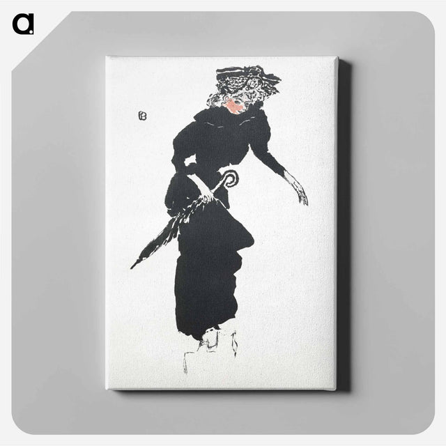 アートパネル-Woman with an Umbrella
 - クリーブランド美術館 Canvas.