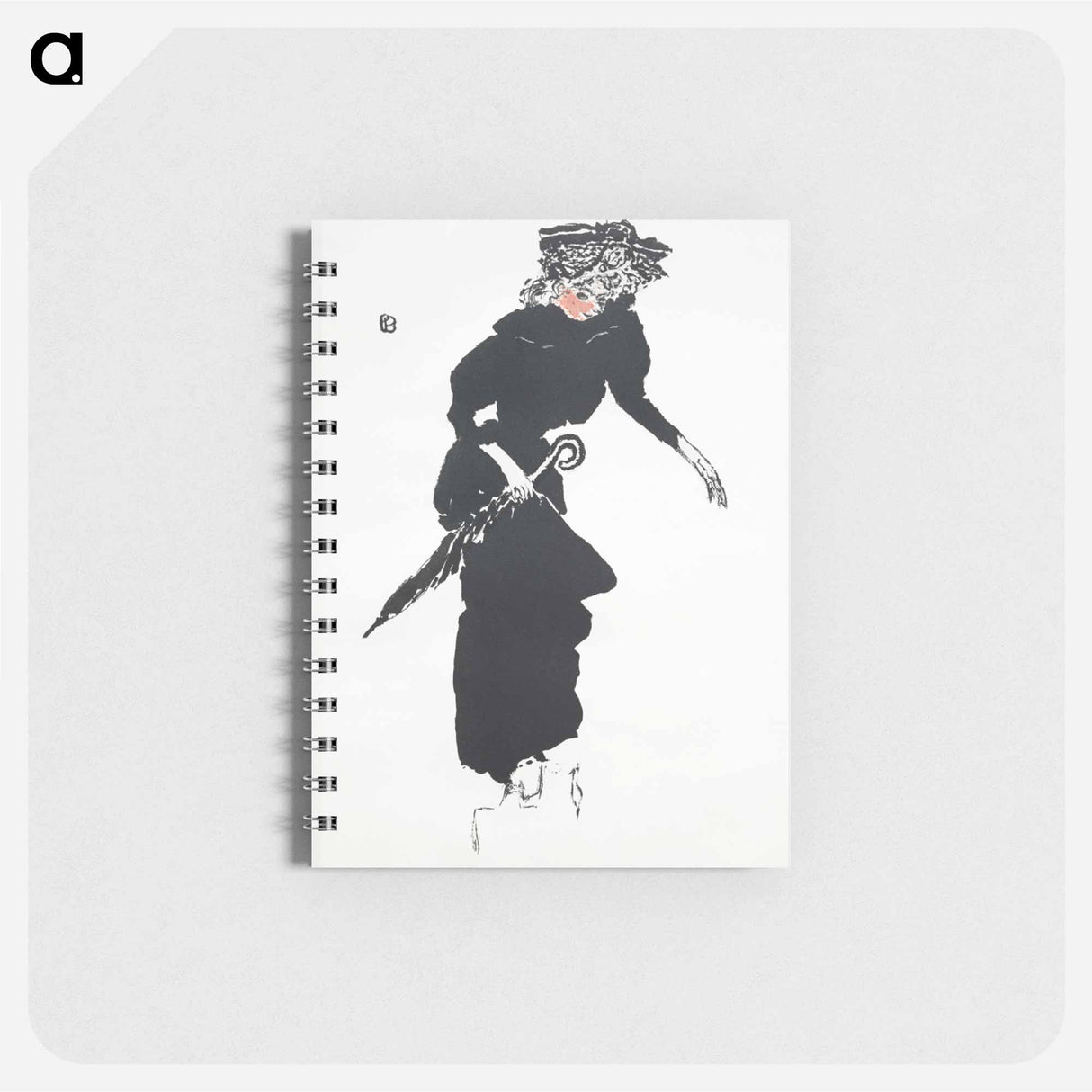 アートメモ帳-Woman with an Umbrella
 - クリーブランド美術館 Memo.