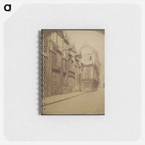 アートメモ帳-Rouen, Maison rue Saint-Romain
 - ウジェーヌ アジェ Memo.
