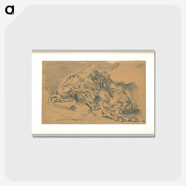 4-7_Eugene-Delacroix_postcard