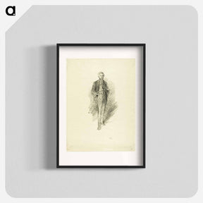 アートポスター-Joseph Pennell by James McNeill Whistler
 - ジョセフ ペネル Poster.