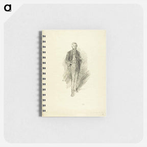 アートメモ帳-Joseph Pennell by James McNeill Whistler
 - ジョセフ ペネル Memo.