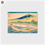 アートポストカード-Hokusai's Tago Bay near Ejiri on the Tōkaidō - 葛飾 北斎 Postcard.