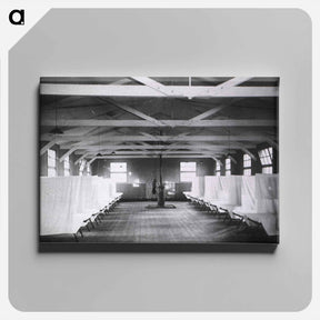 アートパネル-Contagious Ward, U.S. Army Base Hospital No. 204, Winchester, England
 - 国立医学図書館 Canvas.