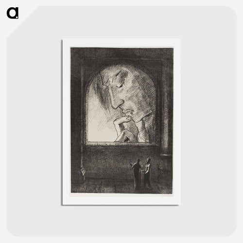 Light - オディロン ルドン Postcard.