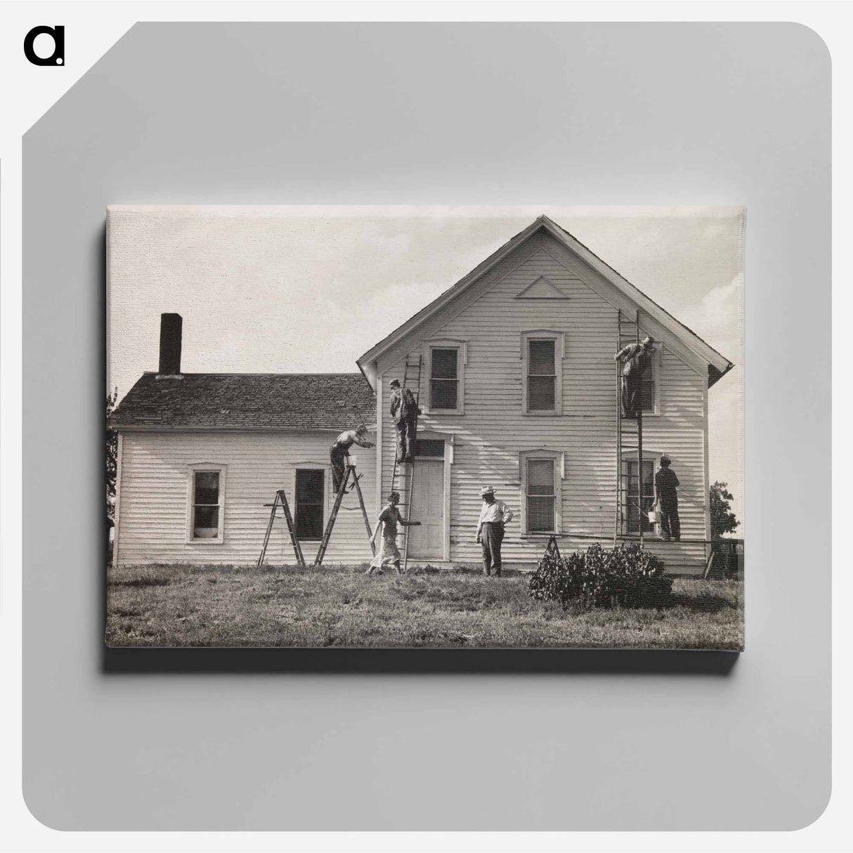 アートパネル-Family Farmstead, Nebraska
 - セントルイス美術館 Canvas.