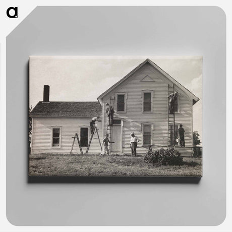 アートパネル-Family Farmstead, Nebraska
 - セントルイス美術館 Canvas.