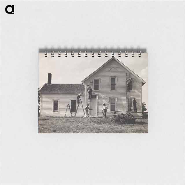 アートメモ帳-Family Farmstead, Nebraska
 - セントルイス美術館 Memo.