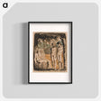アートポスター-There Is No Natural Religion, Plate 1, Frontispiece (Bentley a1) - ウィリアム ブレイク Poster.