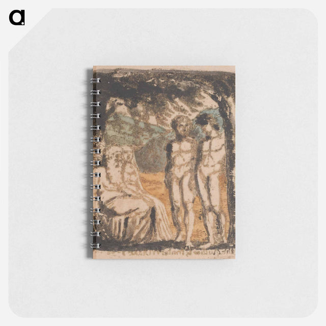 アートメモ帳-There Is No Natural Religion, Plate 1, Frontispiece (Bentley a1) - ウィリアム ブレイク Memo.