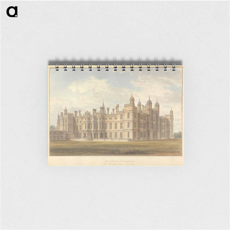 アートメモ帳-North West view of Burleigh House The Seat of the Marquis of Exeter
 - イェール大学アートギャラリー Memo.