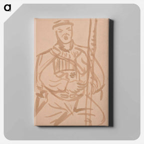 アートパネル-Man - アーノルド ピーター ワイズ クビンチャン Canvas.