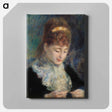 アートパネル-Woman Crocheting
 - バーンズ・コレクション Canvas.