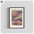アートポスター-Glitch Pattern Background
 - 大英図書館 Poster.