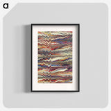 アートポスター-Glitch Pattern Background
 - 大英図書館 Poster.