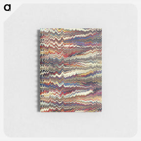 アートメモ帳-Glitch Pattern Background
 - 大英図書館 Memo.