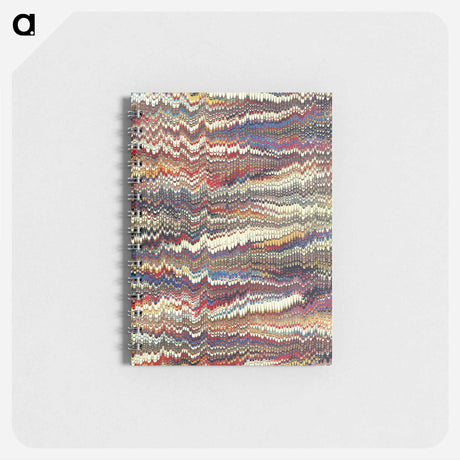 アートメモ帳-Glitch Pattern Background
 - 大英図書館 Memo.