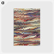 アートポストカード-Glitch Pattern Background
 - 大英図書館 Postcard.