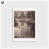 アートポストカード-Mirror View of El Capitan
 - エドワード マイブリッジ Postcard.