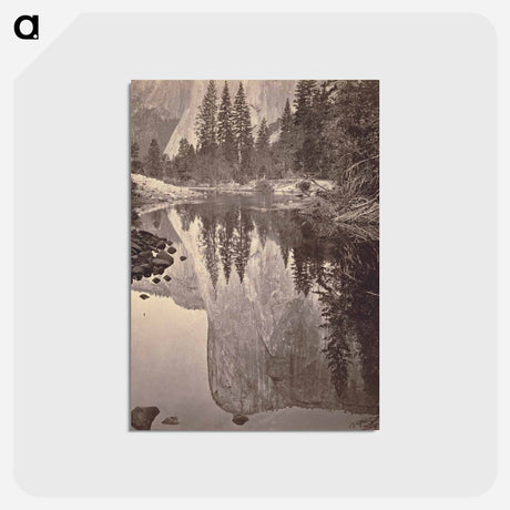 アートポストカード-Mirror View of El Capitan
 - エドワード マイブリッジ Postcard.
