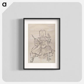 アートポスター-Album of Sketches by Katsushika Hokusai and His Disciples - 葛飾 北斎 Poster.