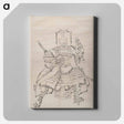 アートパネル-Album of Sketches by Katsushika Hokusai and His Disciples - 葛飾 北斎 Canvas.