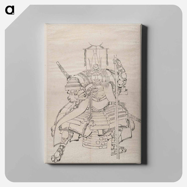 アートパネル-Album of Sketches by Katsushika Hokusai and His Disciples - 葛飾 北斎 Canvas.