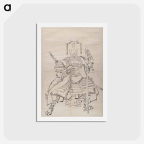 アートポストカード-Album of Sketches by Katsushika Hokusai and His Disciples - 葛飾 北斎 Postcard.