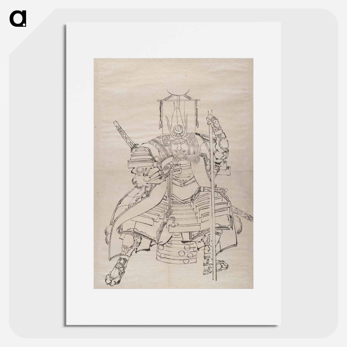 アートポスター-Album of Sketches by Katsushika Hokusai and His Disciples - 葛飾 北斎 Poster.