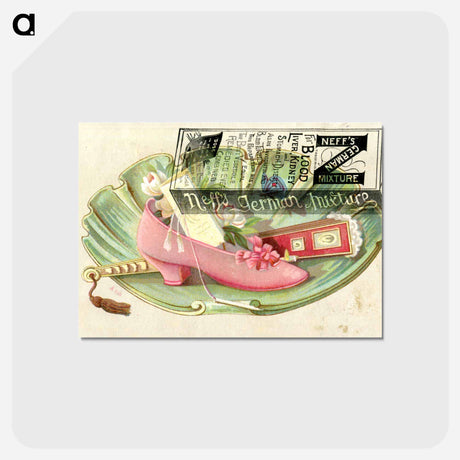 アートポストカード-Neff's German Mixture: for Blood, liver, kidney and Stomach Diseases
 - 国立医学図書館 Postcard.