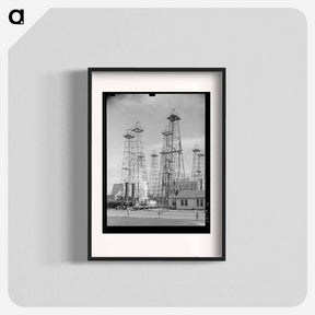 アートポスター-Kilgore Drilling Operations
 - ラッセル リー Poster.