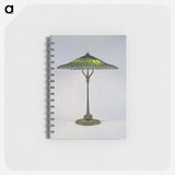 アートメモ帳-Lotus, Pagoda Lamp
 - セントルイス美術館 Memo.