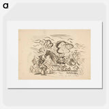 Herdsman with a horse - アーノルド ピーター ワイズ クビンチャン Poster.